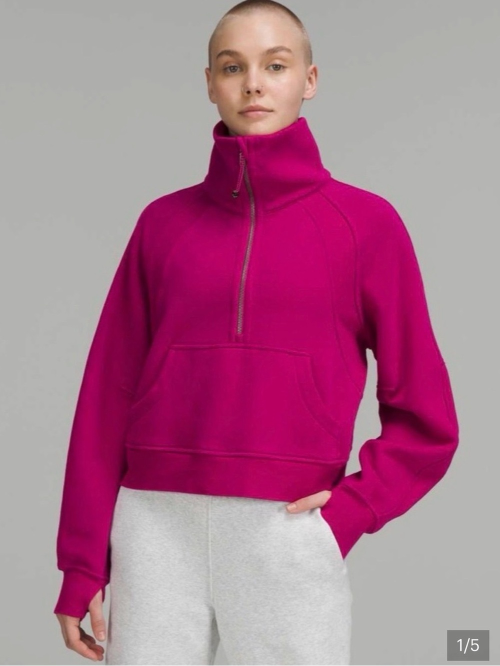 Lululemon Scuba Oversized
Funnel Neck Half-Zip
Ripened Raspberry M/L